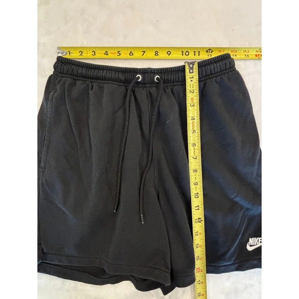Nike Sportswear Club Fleece Shorts Mens Small Black French Terry BV2772-010